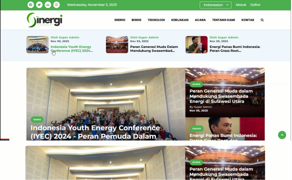 Sinergi Nusantara Desktop